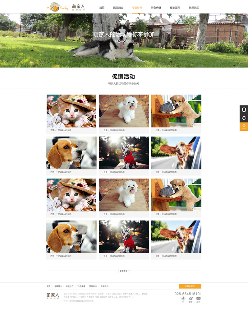 寵福來網站制作公司