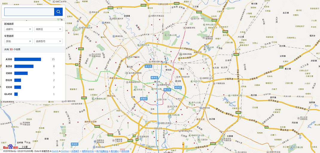 車輛銷售網站建設